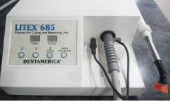 Plasma curing and bleaching unit for curing composites and teeth whitening